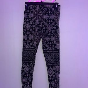 patterned leggings